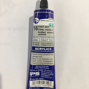 Weld on 144ml SciGrip Glue
