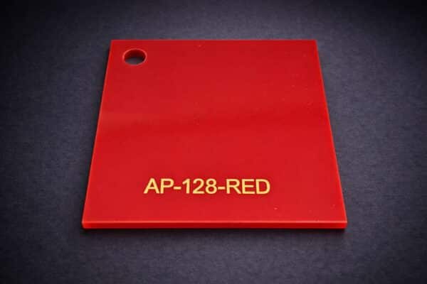 Acrylic 128 Red Sample