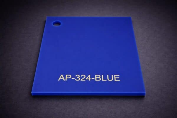 Acrylic 324 Blue Sample