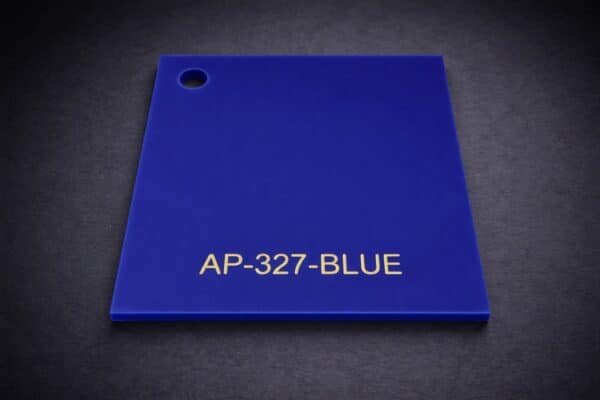 Acrylic 327 Blue Sample