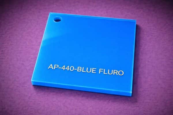 Acrylic Blue Fluro