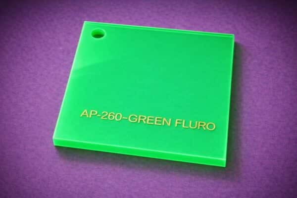 Acrylic Green Fluro