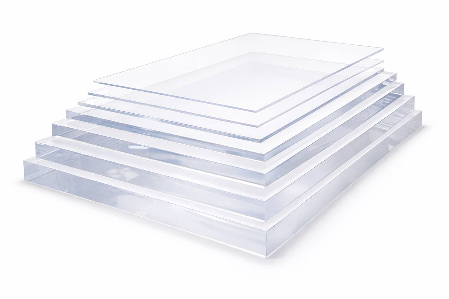 Plexiglass Clear 0F00 Sheets
