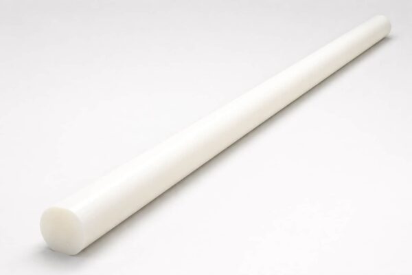 White UHMWPE rod