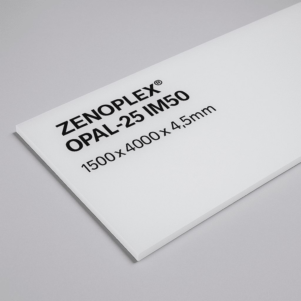 high impact acrylic 4.5mm opal | Perspex Online