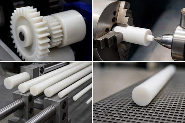 Acetal rod engineering applications