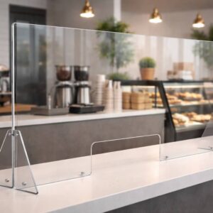 Sneeze Guard in Cafe