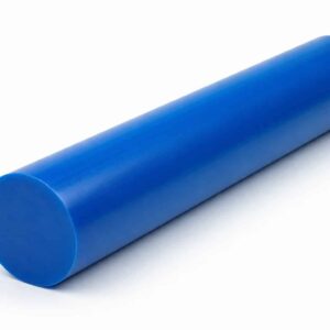Vibrant blue Nylon rod