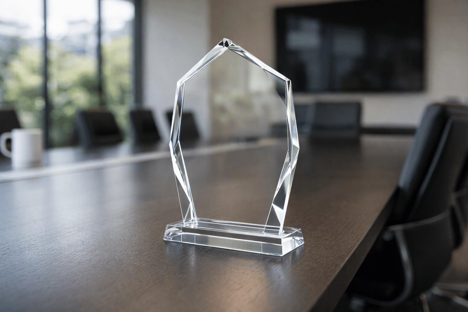 Acrylic trophy